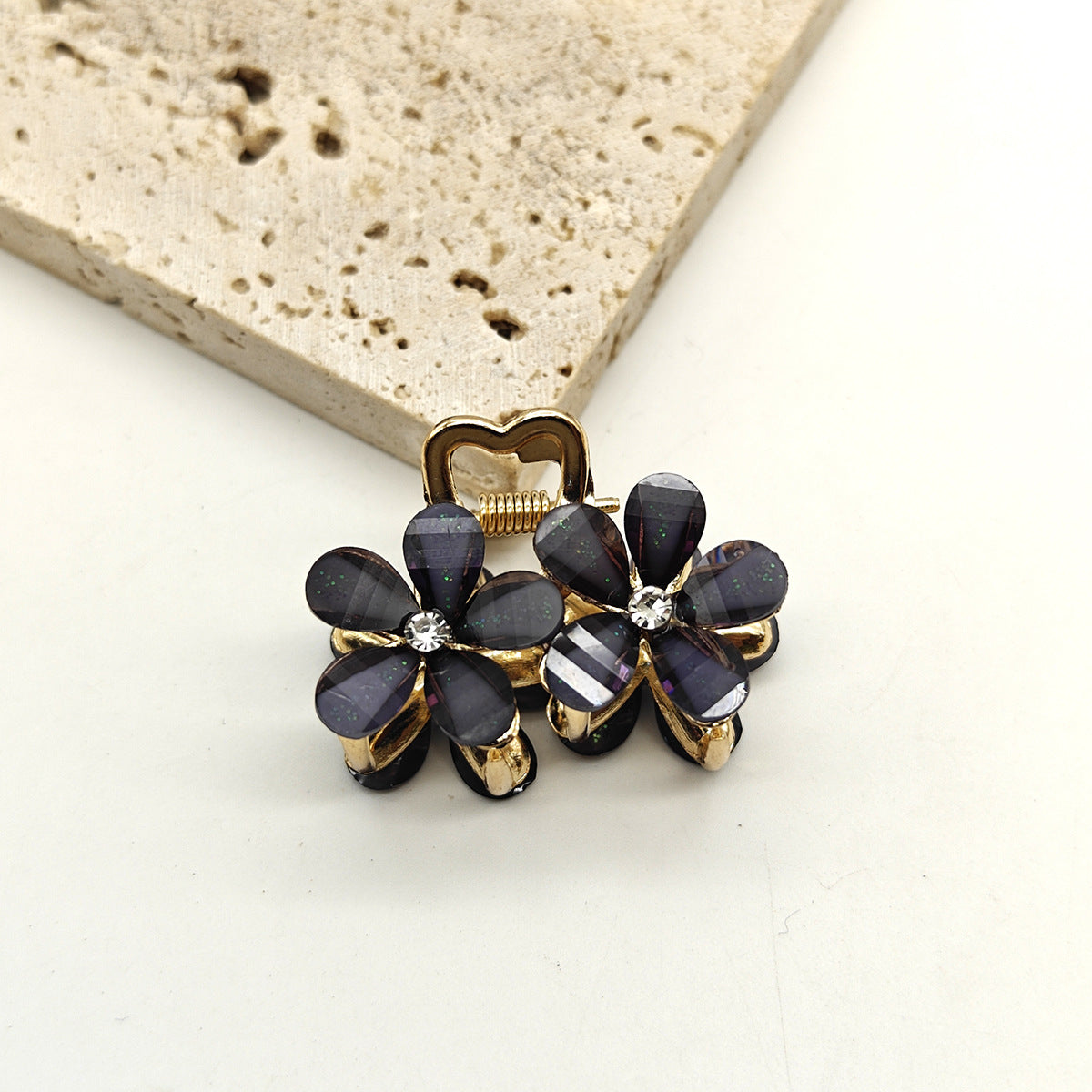 Mini Flower Hair Accessories Set for Women - Colorful Hair Pins & Clips