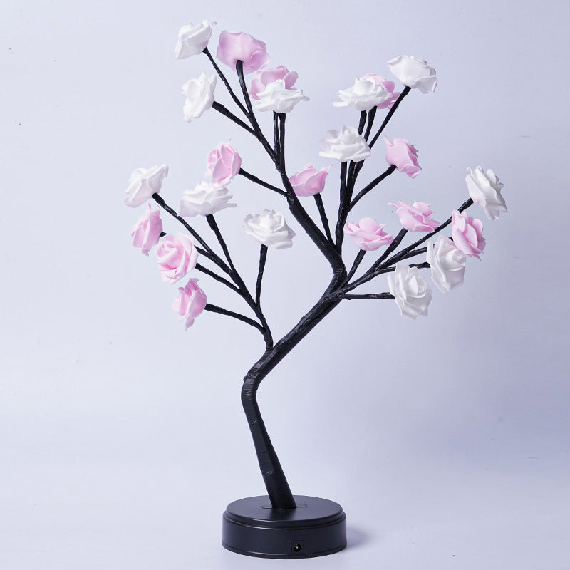 Decorative LED Flower Lights for Holiday & Room Decor - USB Powered