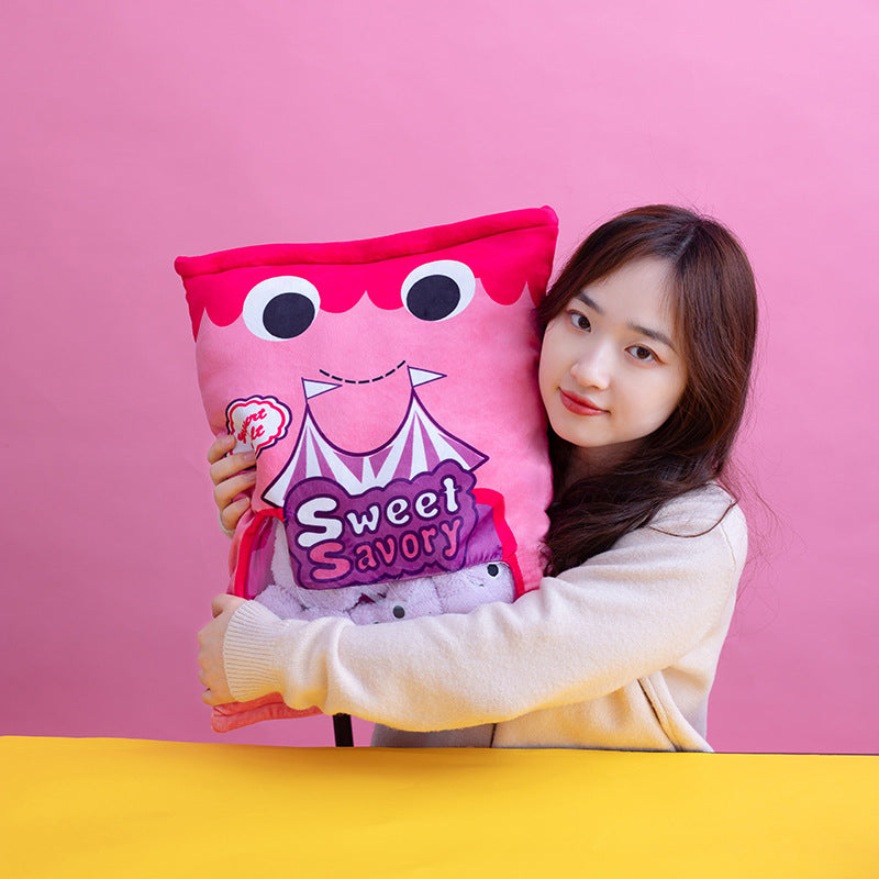 Cute Plush Pillow Toy for Kids - Fun Fruit-Shaped Cushion, Multiple Colors