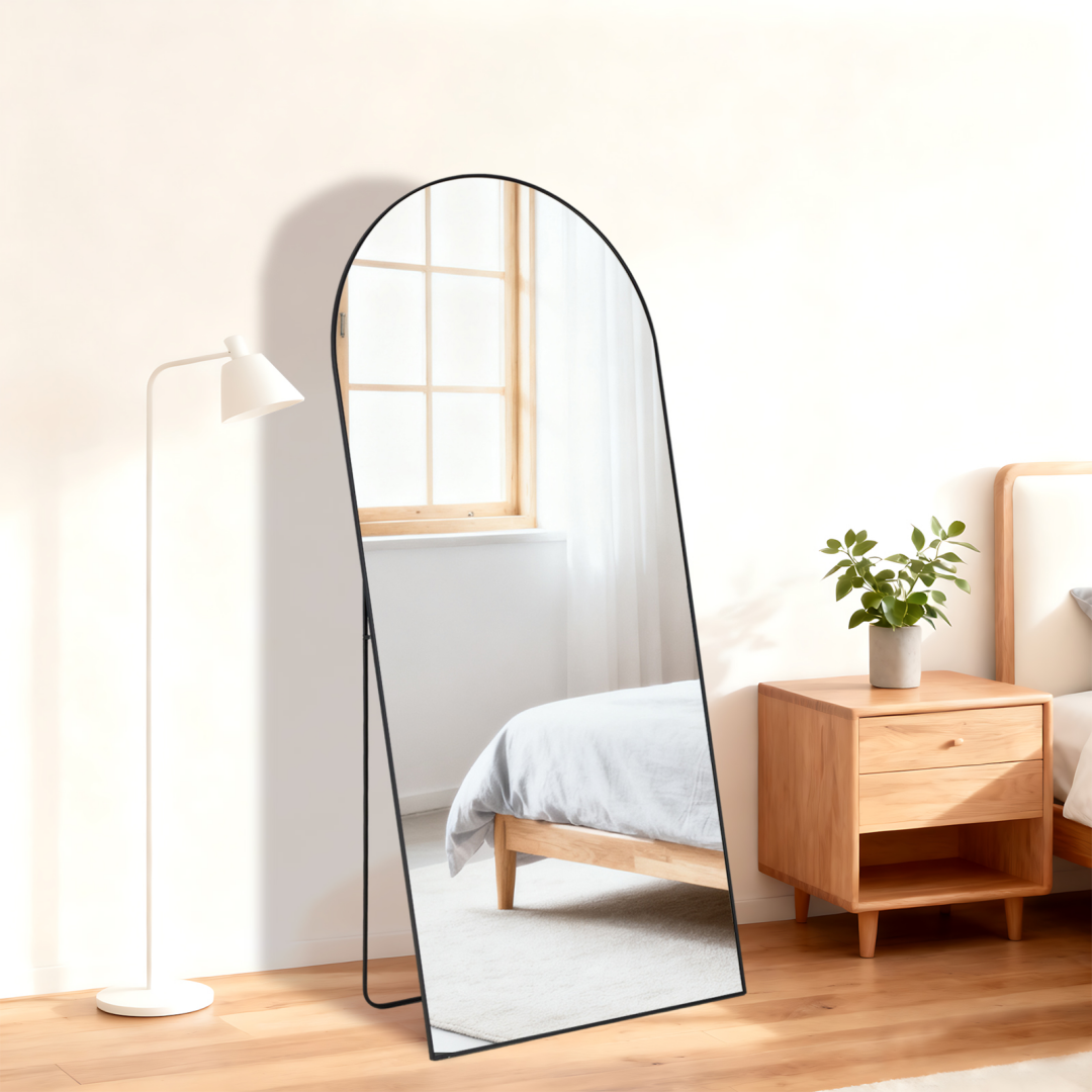 Rectangle Full Length Standing Mirror - Floor Body Mirror for Bedroom