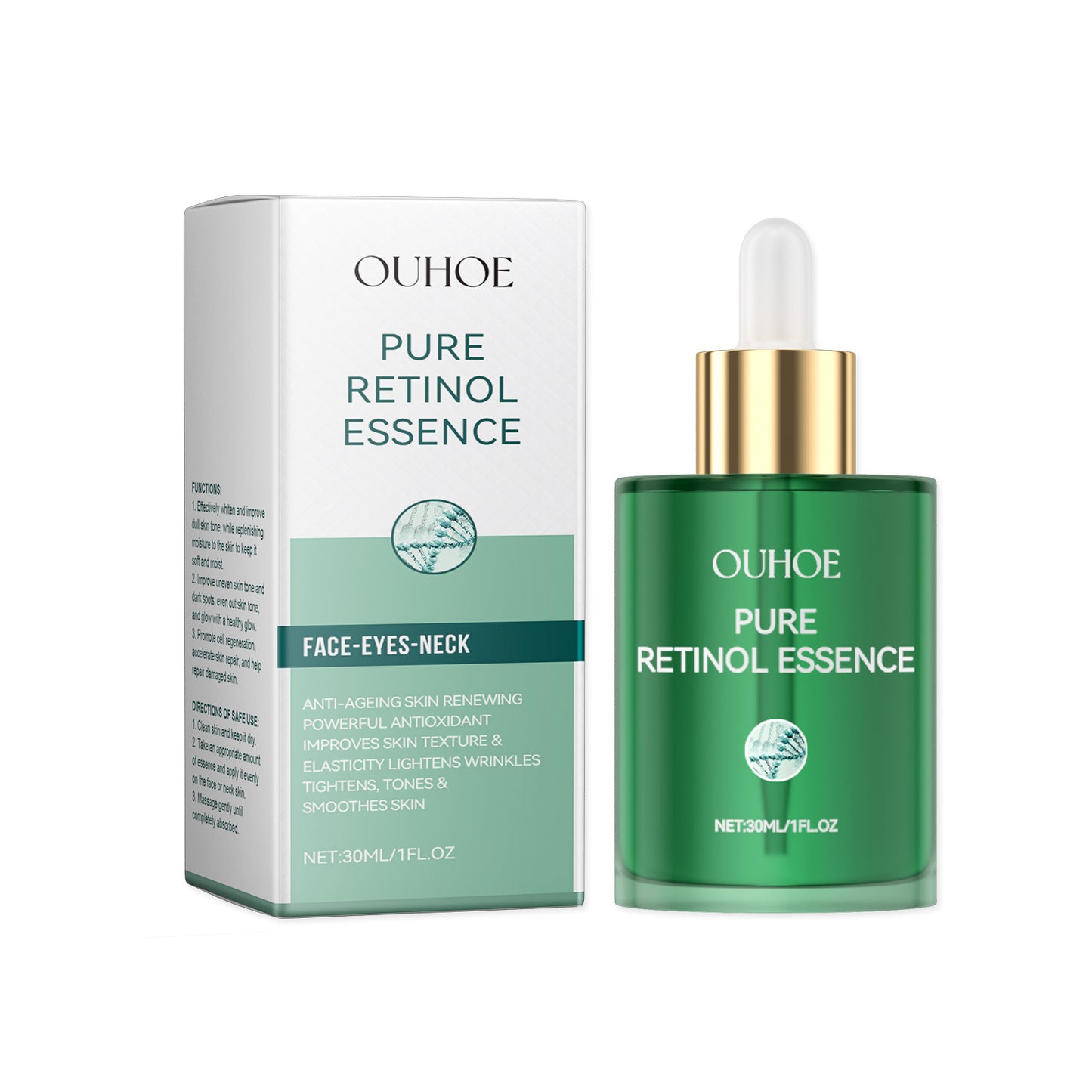 Hydrating Facial Essence with Retinol - Brightening & Firming Skin Care 30ml