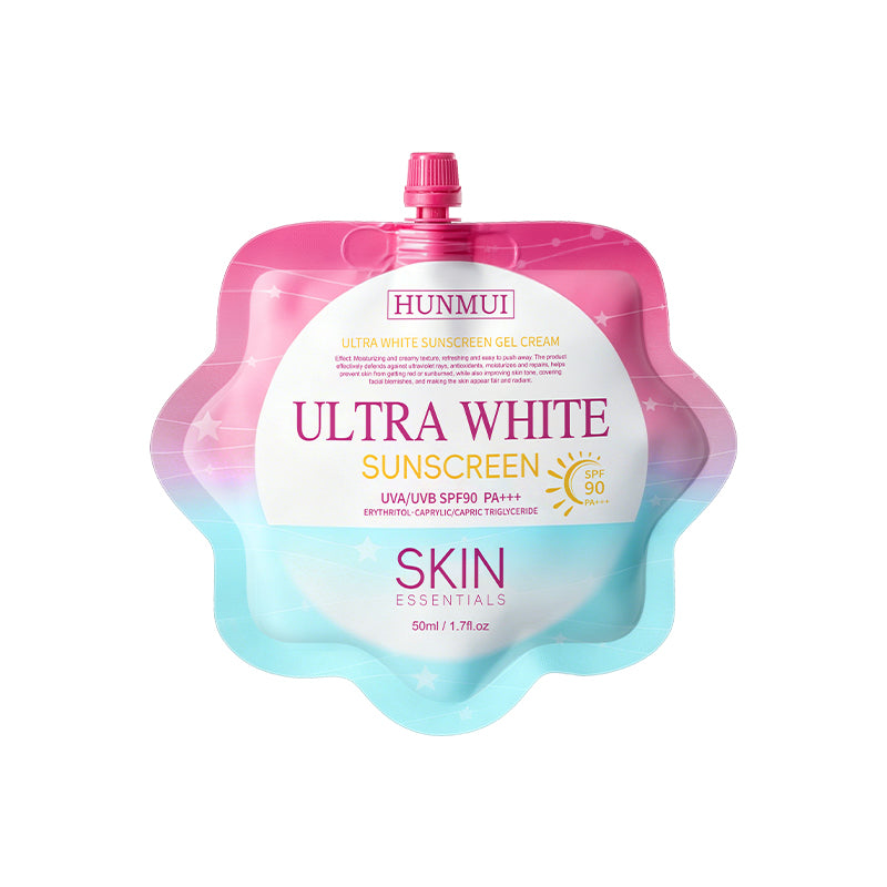 Ultra White Sunscreen Gel Cream SPF90 PA+++, 50ml