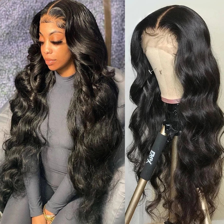 Black Front Lace Wig - Multiple Sizes