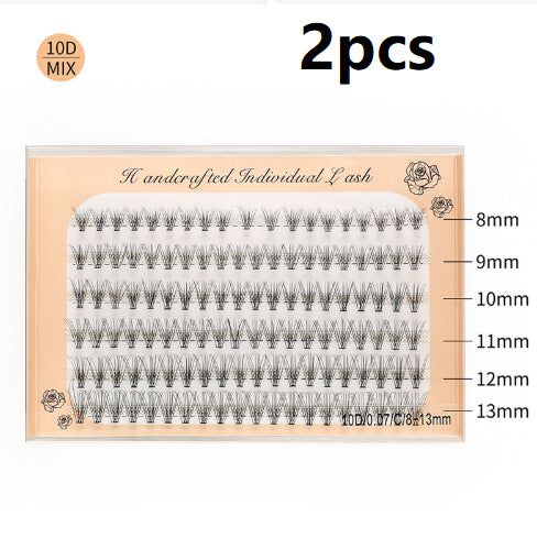 30 Strand Hot-Melt Lash Extensions for Fuller, Denser Look — Handmade False Eyelashes