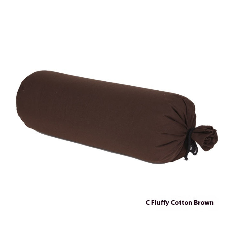 Pregnant Women's Cylindrical Yoga & Waist Support Pillow - Buckwheat Filled