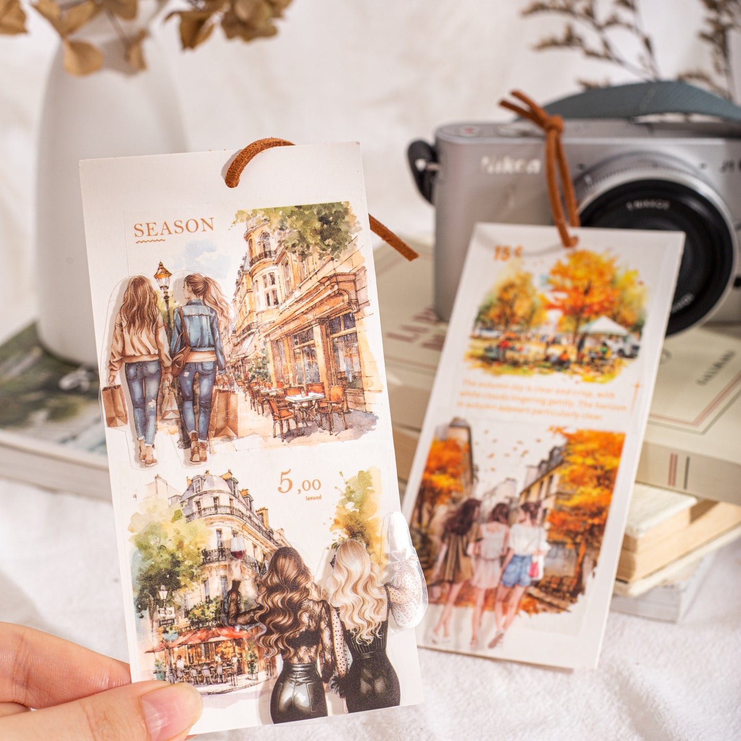 Decorative Landscape Tape Set - 6 Models for DIY Home & Garden Projects