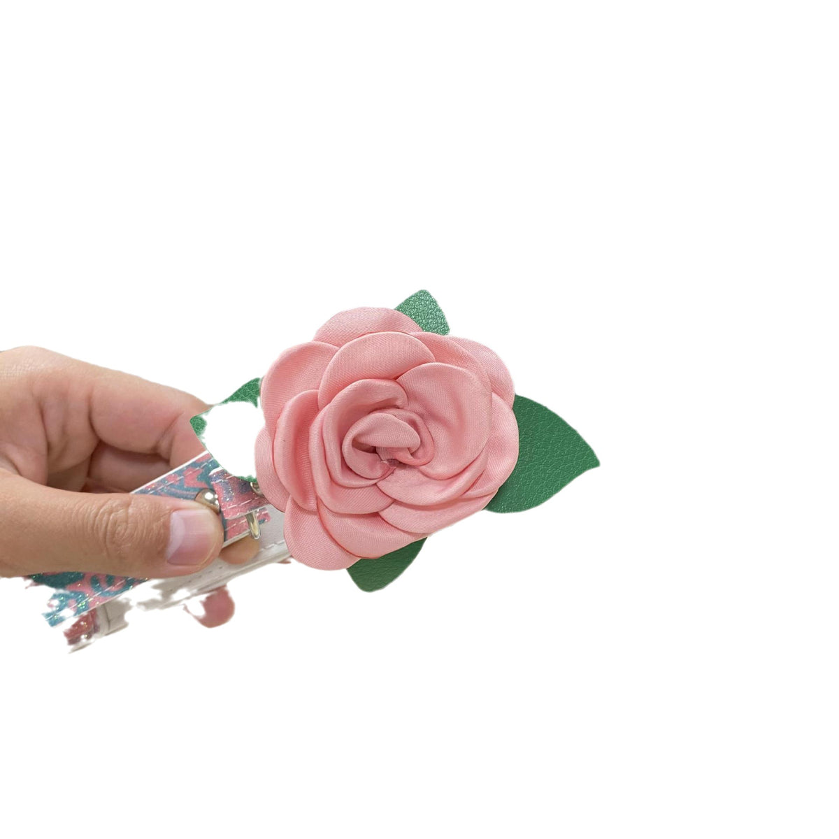 Adult Flower Mouth Ball PU Leather Couple Training Toy – Men and Women