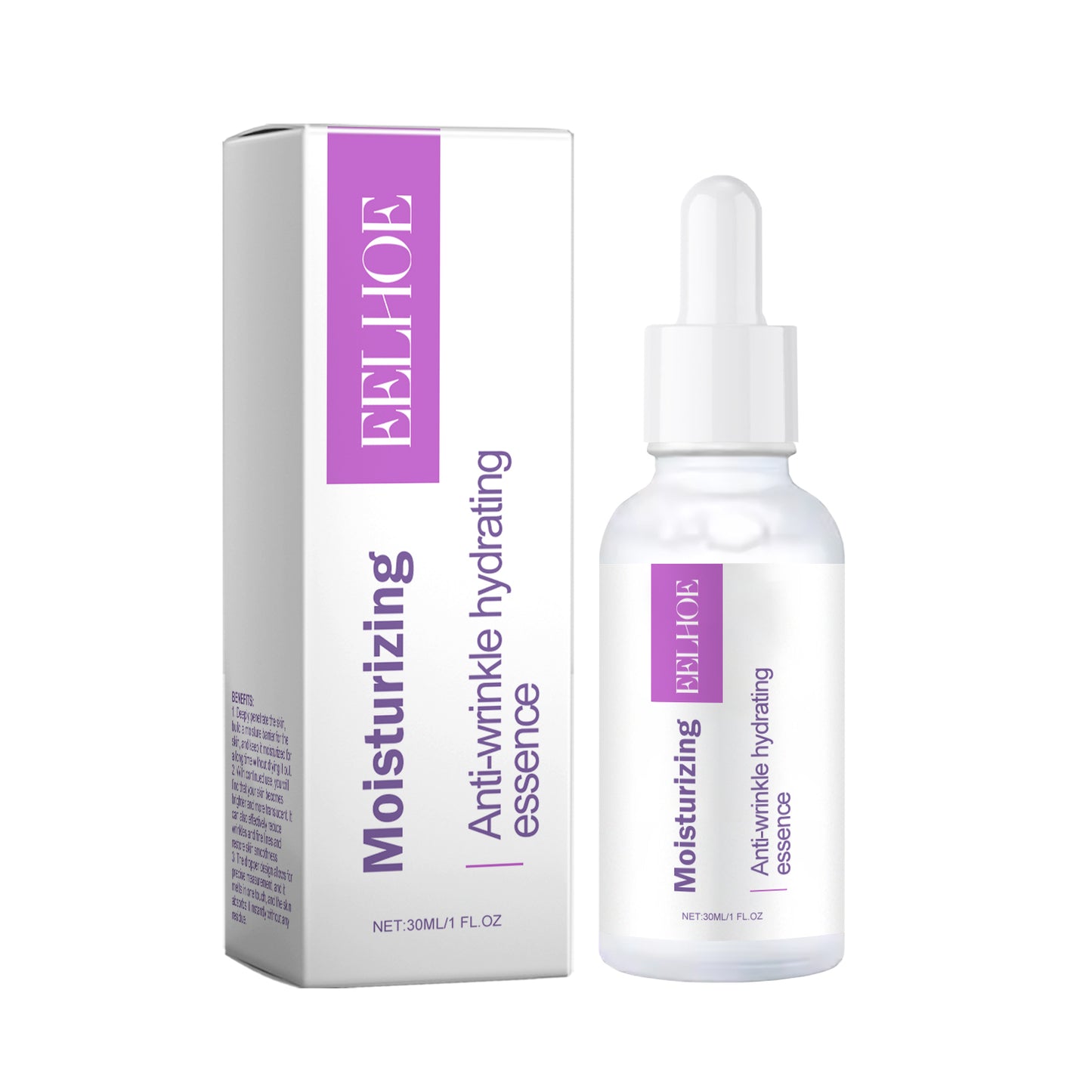 Hyaluronic Acid & Vitamin C Anti-Wrinkle Facial Serum - 30ml