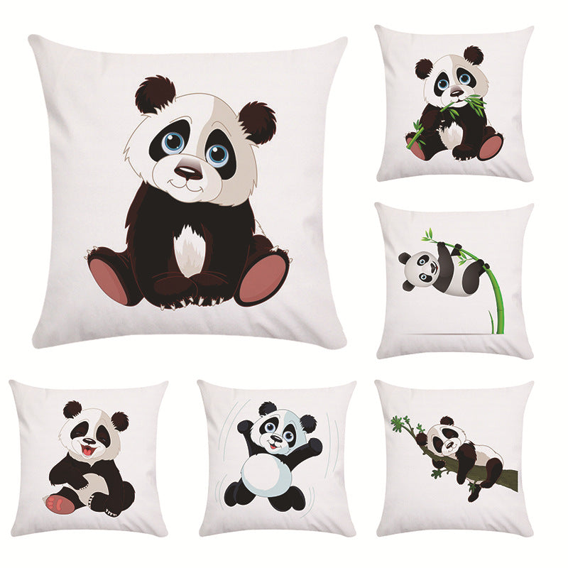 Super Soft Cotton Throw Pillow Cover - European Style Cushion Cover 45x45cm