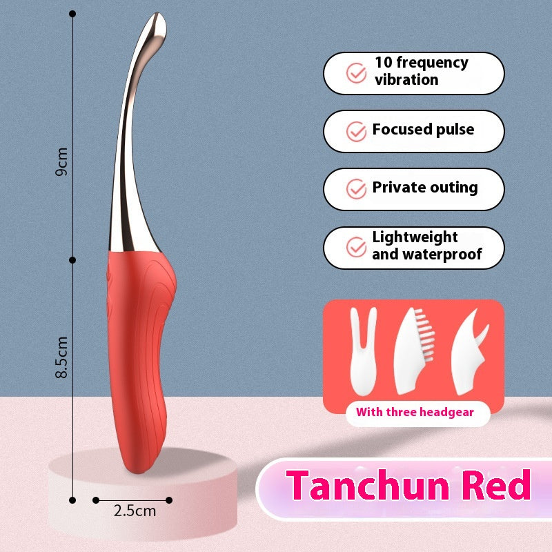 Female Electronic Vibration Therapy Device with USB Charging - Multiple Colors