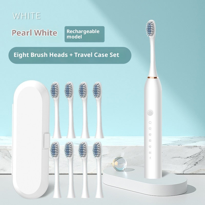 Rechargeable Electric Toothbrush with Soft Bristles and Sterilization Function