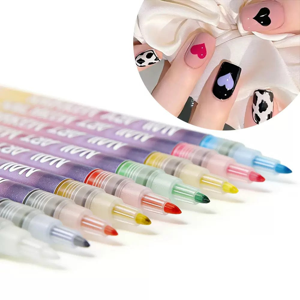 Waterproof Acrylic Marker Set for Drawing - 12 Colors Available