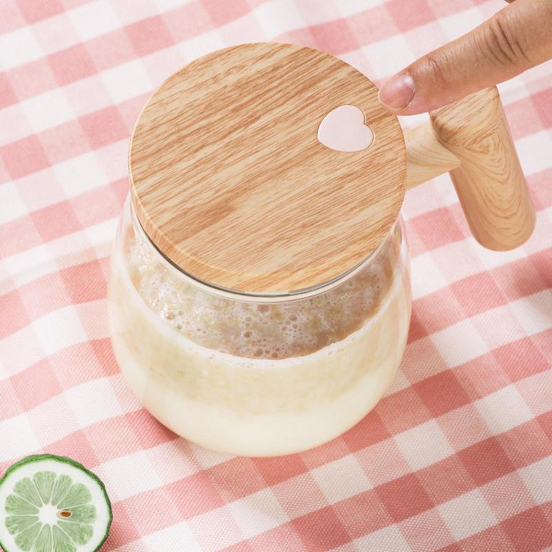 Self-Stirring Coffee Mug 400ML Electric Mixing Cup for Hot & Cold Drinks
