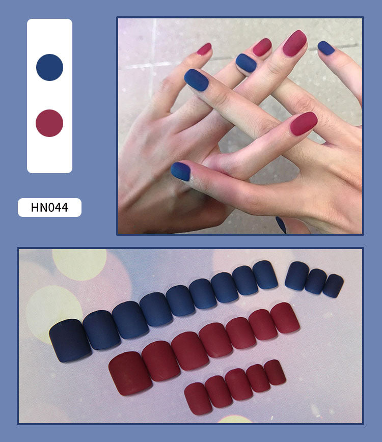 Fake Nail Art Patches - Wearable Nail Decorations for DIY Manicure
