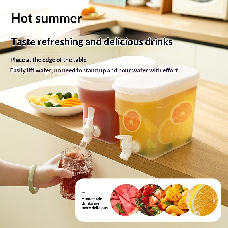 Large Capacity Drop-Resistant Water Bottle with Spigot - Multiple Sizes