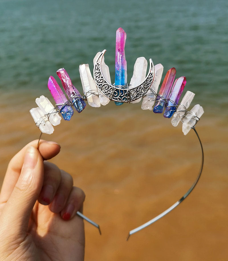 Witch Moon Crystal Headband
