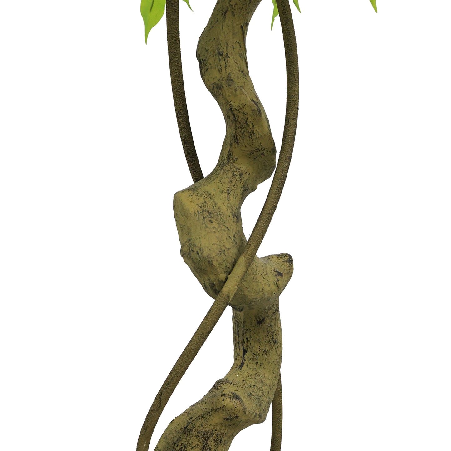5.2FT Artificial Ficus Tree with Pot - Lifelike Faux Banyan Green
