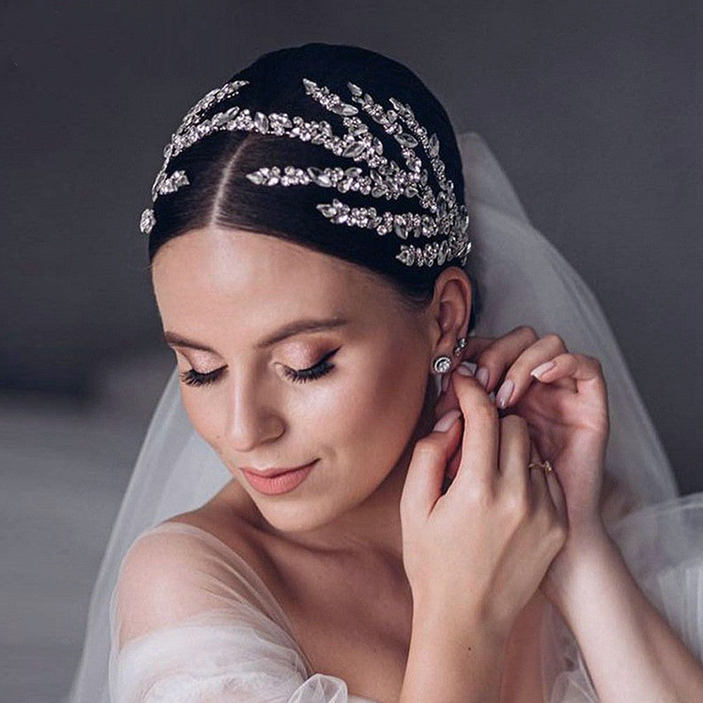 Crystal Beaded Bridal Headband
