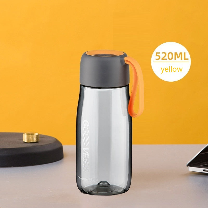 Portable Fitness Tumbler with Tea Infuser 520ml - Colorful Sports Drinkware