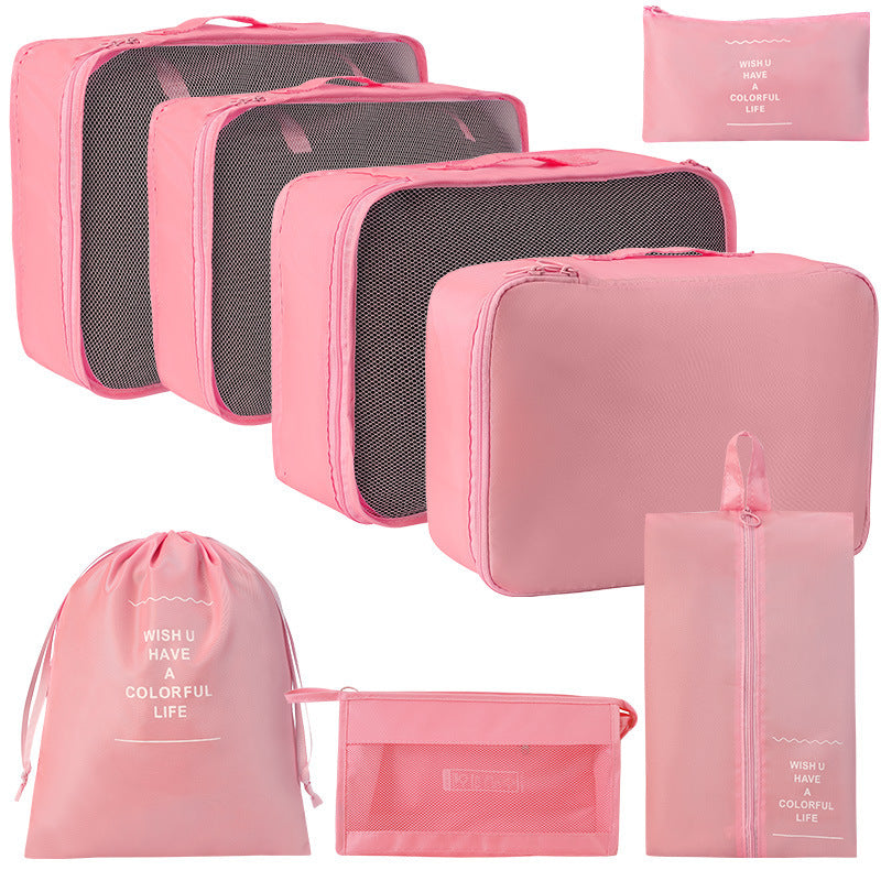 8-Pack Travel Storage Bags Set for Organization and Packing