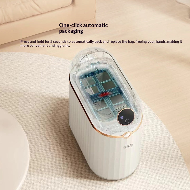 Automatic Household Induction Trash Can with 10L Capacity - Smart Sensor Bin