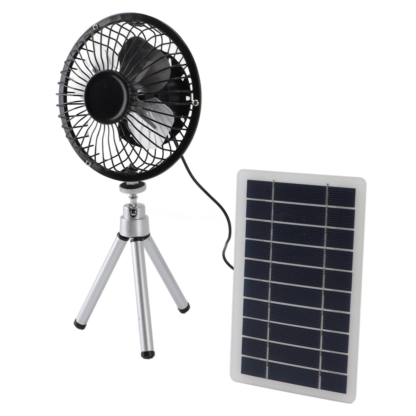 10W Solar Powered Exhaust Fan Kit - Monocrystalline for Greenhouses & Pet Houses