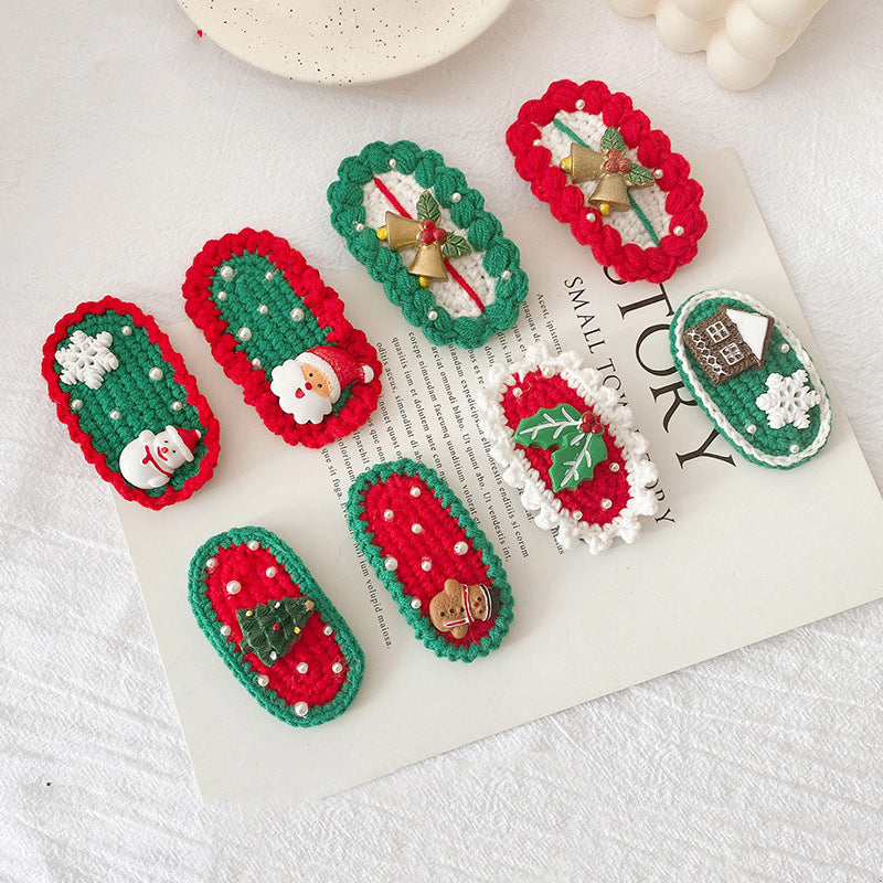 DIY Christmas Ornaments Crochet Knitting Kit
