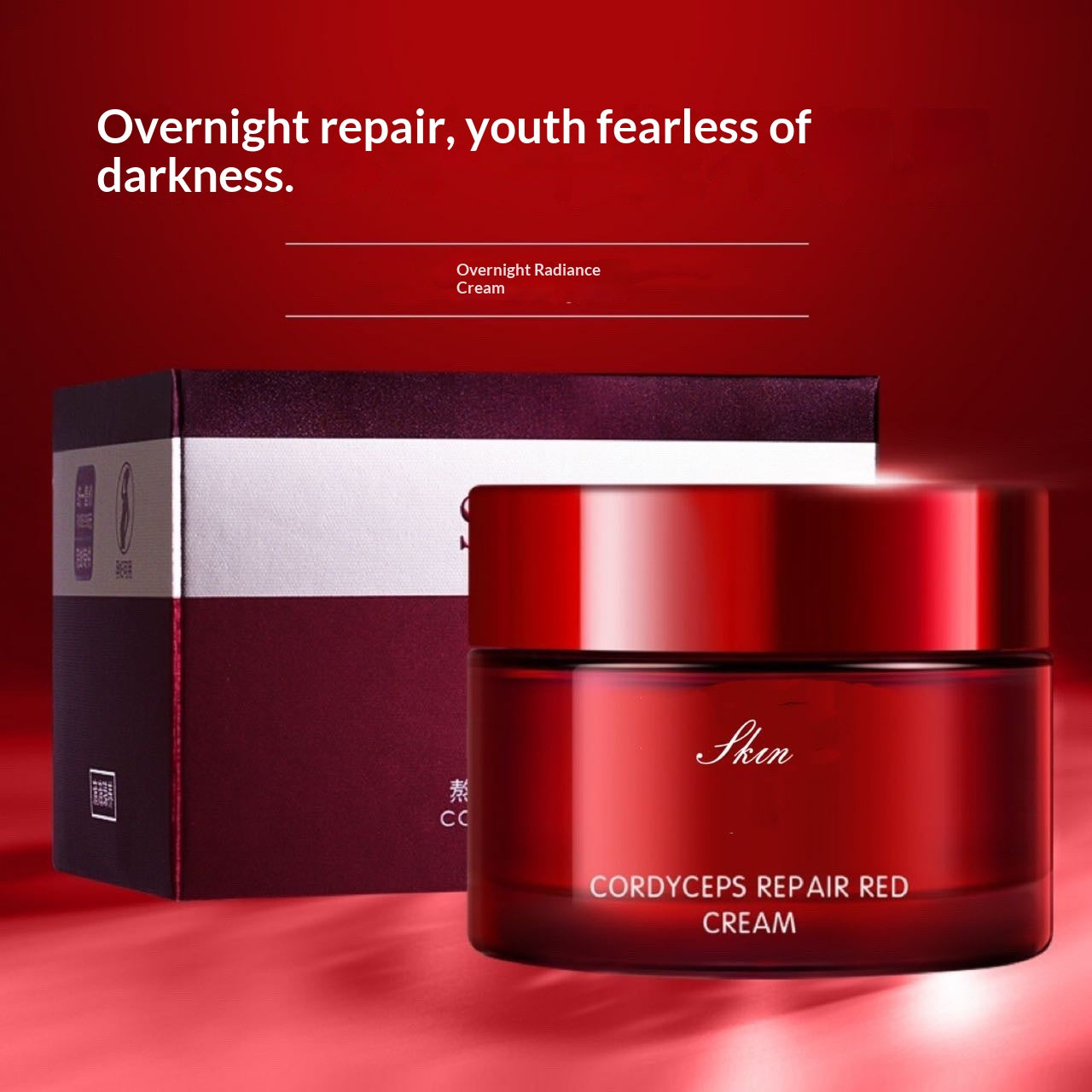 Overnight Radiance Face Cream - Hydrating Night Skincare - 50g