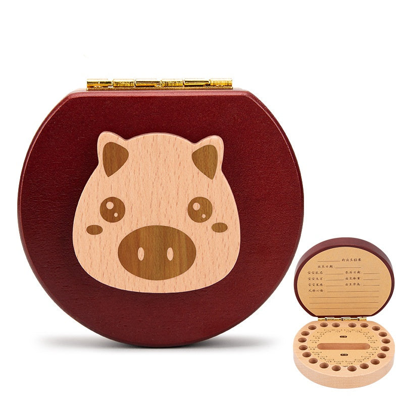 Childrens Baby Tooth Preservation Memorial Box Zodiac Collection - Multiple Colors
