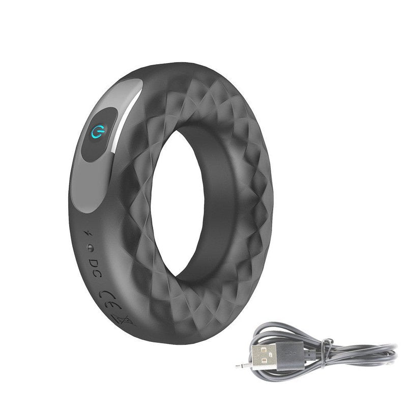 Donut Ring Charging Lock with Silicone Vibration Control - USB