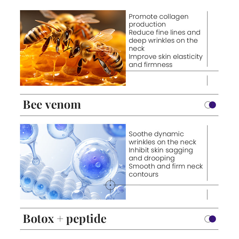 Bee Venom & Peptide Anti-Wrinkle Neck Bar, 12g