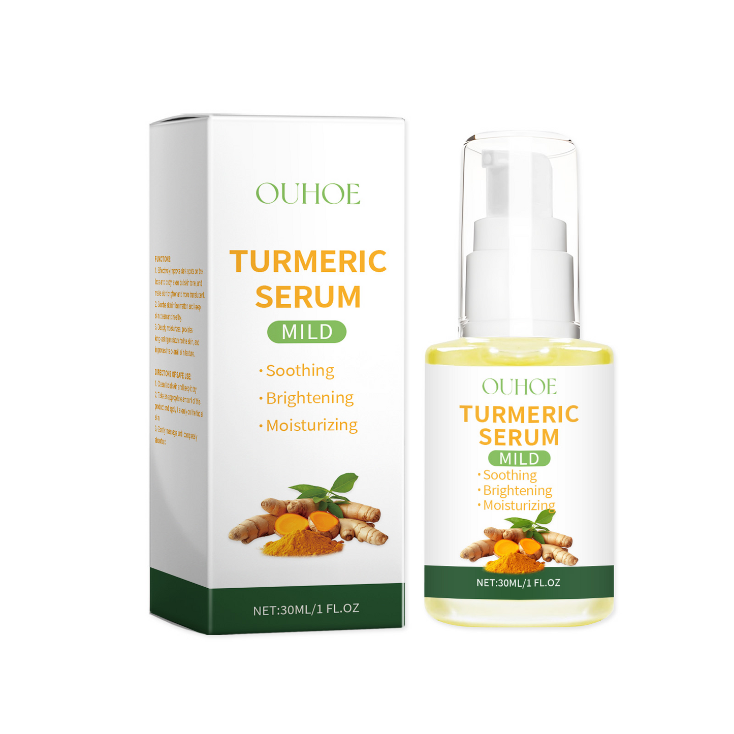 Turmeric Moisturizing Face Serum with Hyaluronic Acid & Centella Asiatica