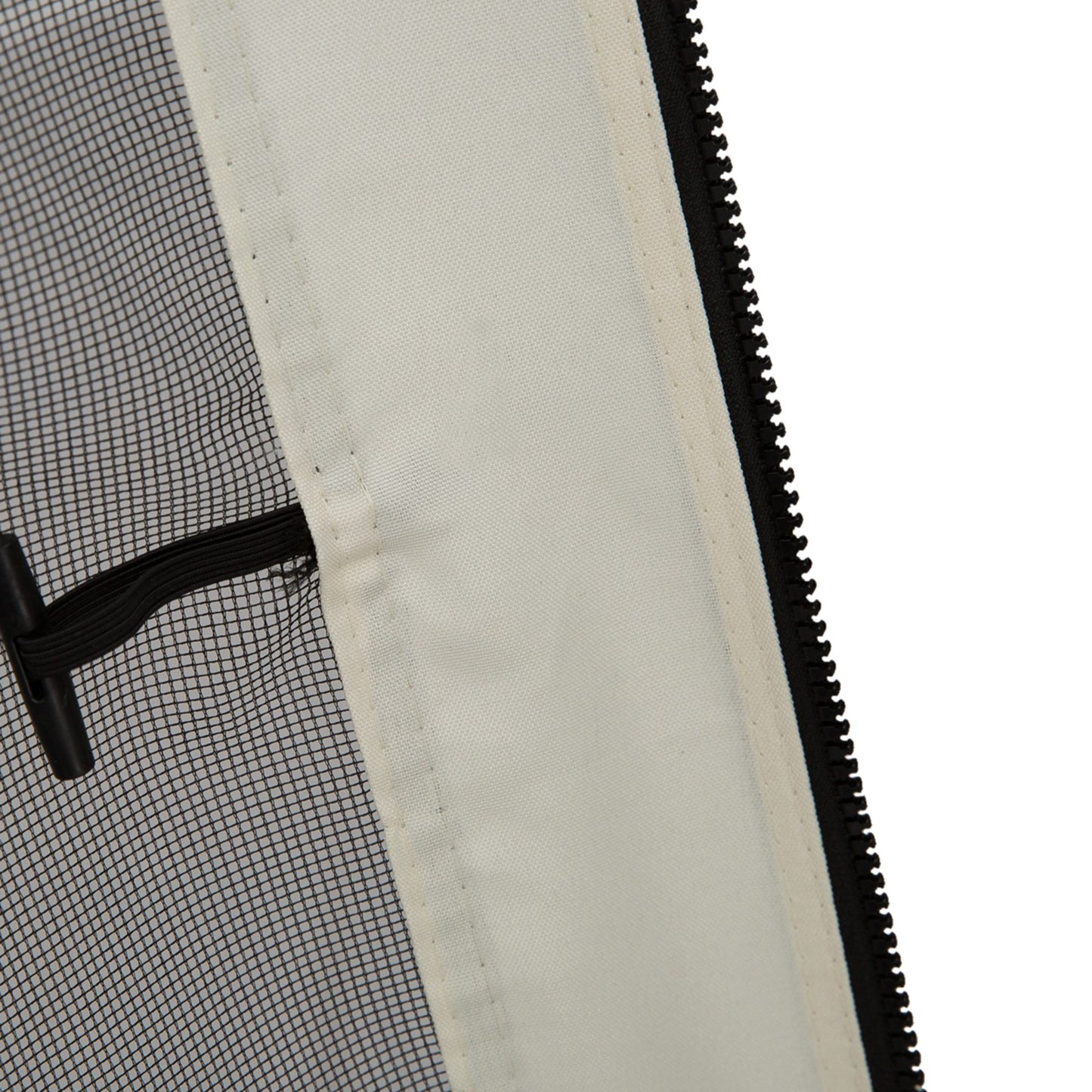 13x13 Gazebo Mosquito Netting Screen - High-Quality Polyester, Black