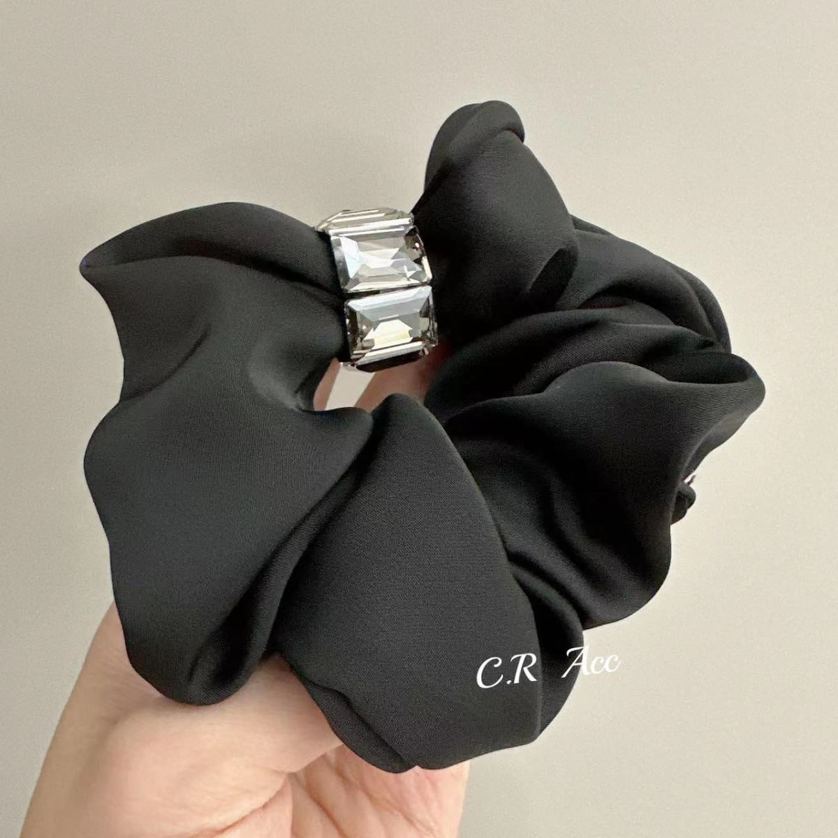 Summer Sweet Lace Scrunchie Hair Tie - Elegant Floral Hair Accessory