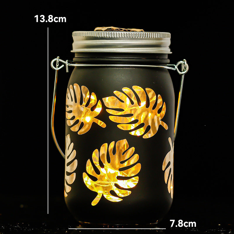 Outdoor Waterproof Night Lamp for Garden Patio Yard - Round 13.8x7.8cm