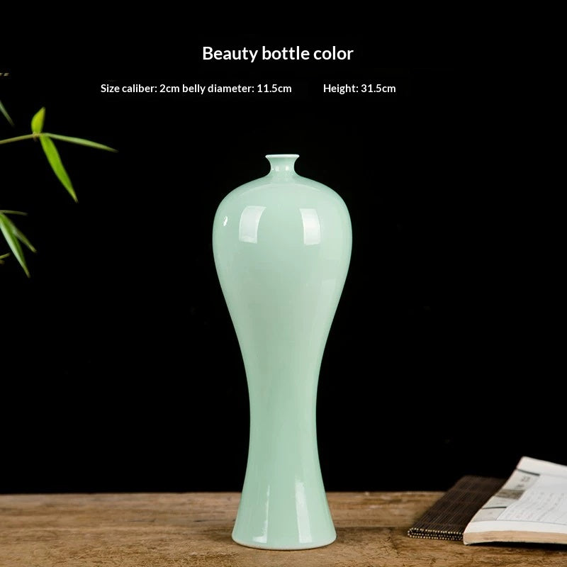 Ceramic Flower Vase Home Decor Gift Pink Blue Green White
