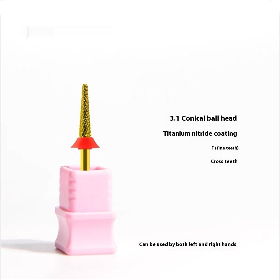 Tungsten Steel Nail Polishing Head