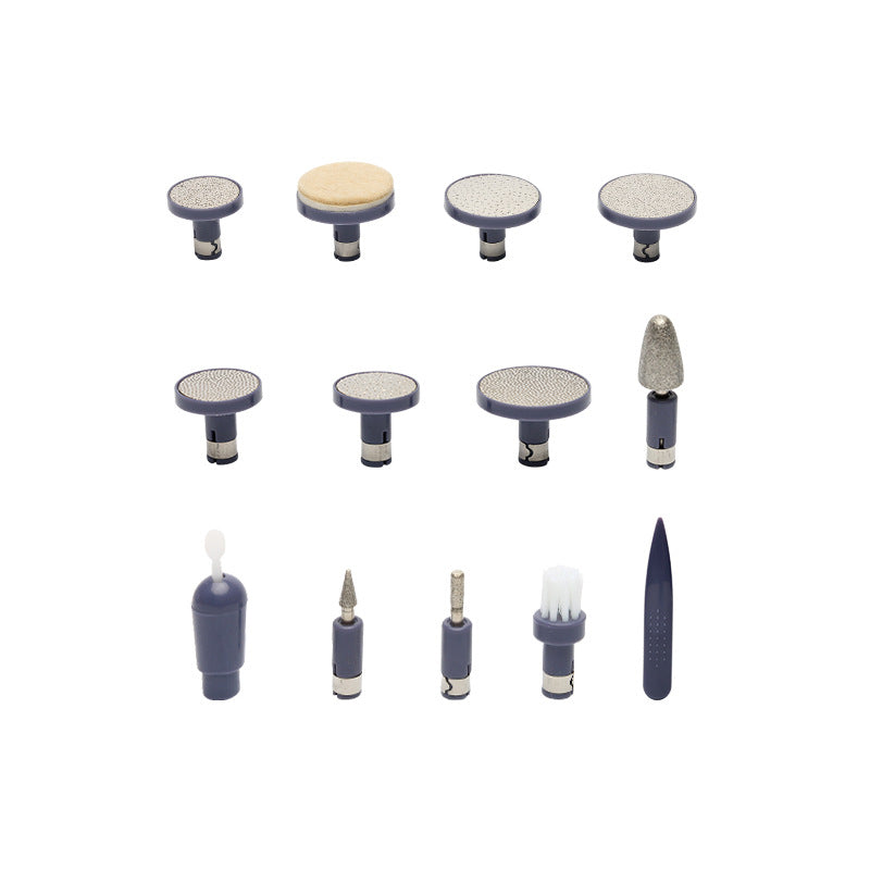 Electric Nail Grinder Tool Set - Gray