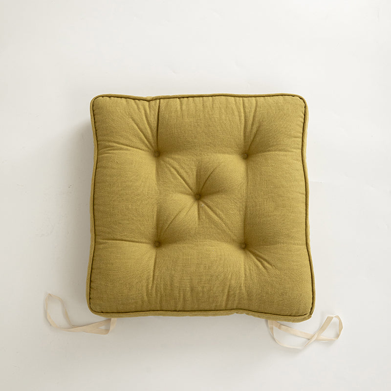 Japanese Cotton Linen Cushion Cover Thickened Anti-Skid Home Decor