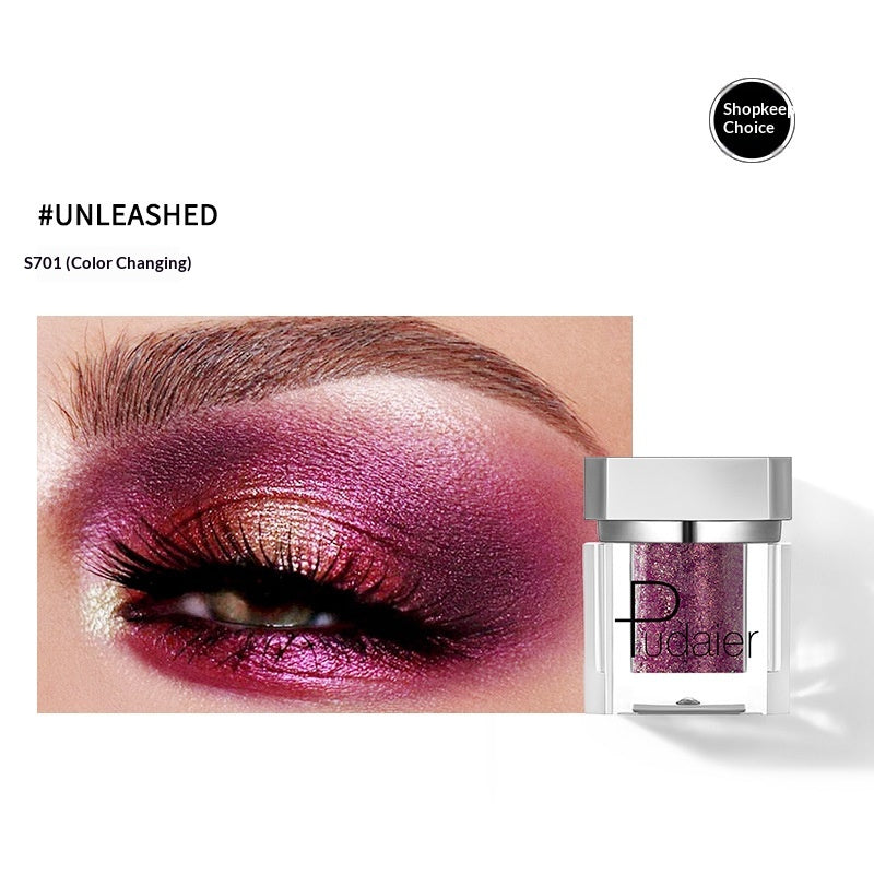 Long-Lasting Pearl-Illuminated Single Eyeshadow - Easy To Apply, Smudge-Proof