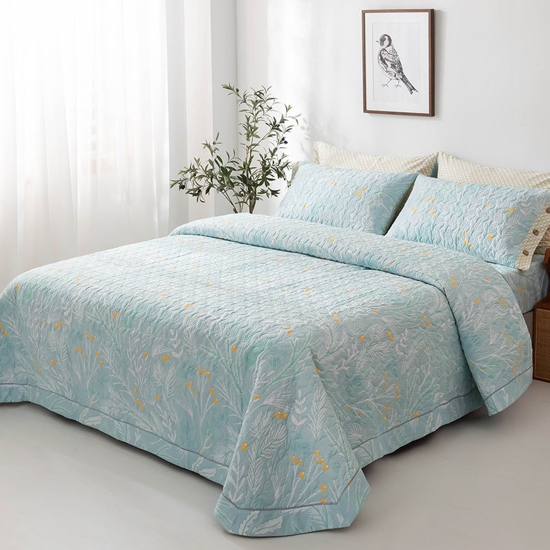 Cotton Bed Cover Set – Multiple Sizes & Patterns for Household Use