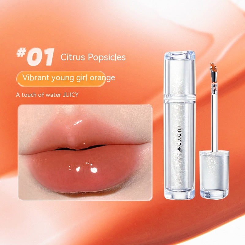 Moisturizing Lip Gloss Water Water Dew Lipstick Natural Shine Long Lasting