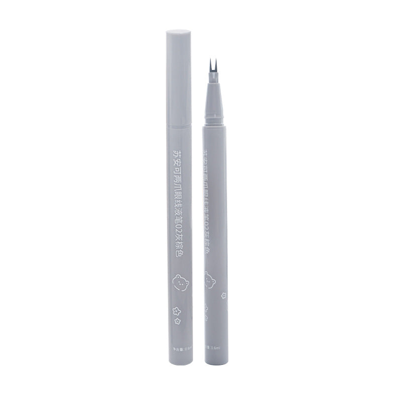 Waterproof Liquid Eyeliner Pen - Ultra-Fine, Anti-Halo, Long-Lasting Makeup