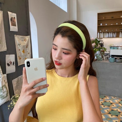 Colorful Sponge Hair Band Set - Versatile Hair Accessories for Kids & Adults