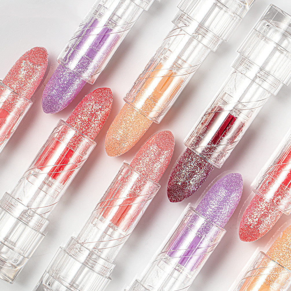 Waterproof Micro-Shimmer Lipstick - Moisturizing, Fade-Resistant, Multiple Styles