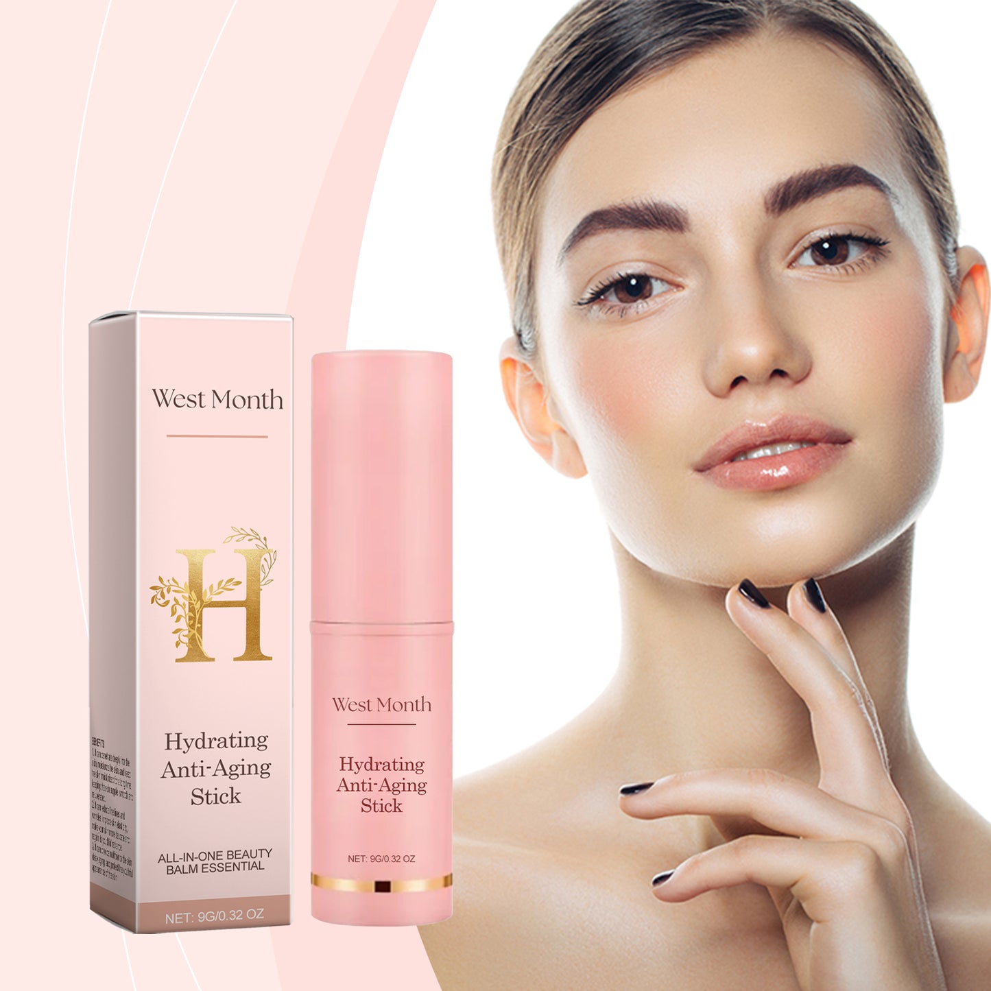 Anti-Wrinkle Hydrating Stick 9g Facial Care Moisturizer for Skin