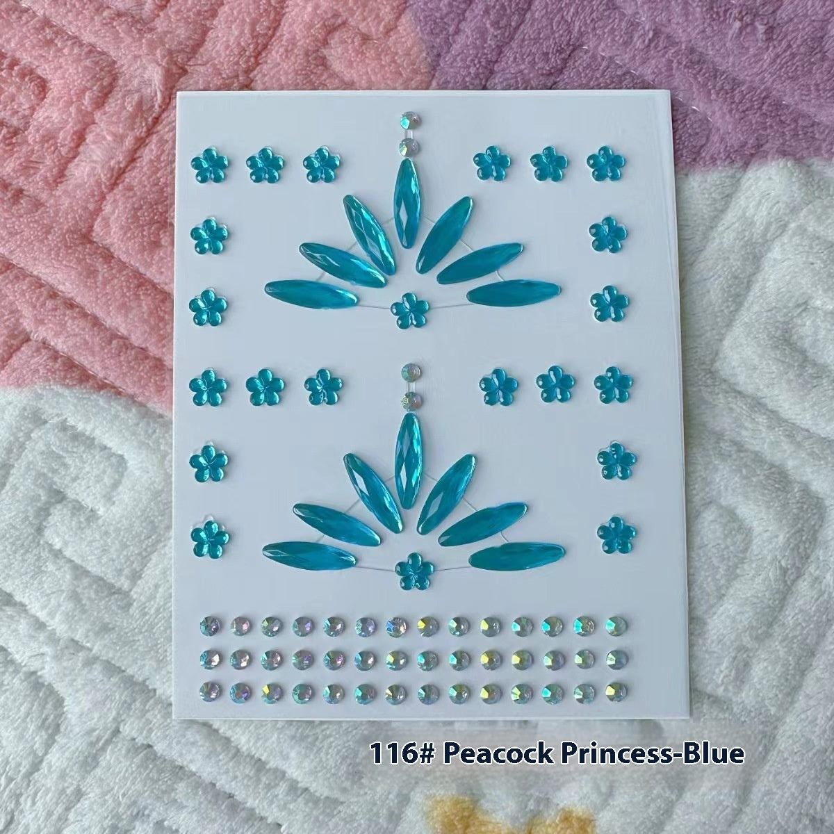 Pearl and Crystal Nail Art Stickers Set for DIY Manicure and Decor