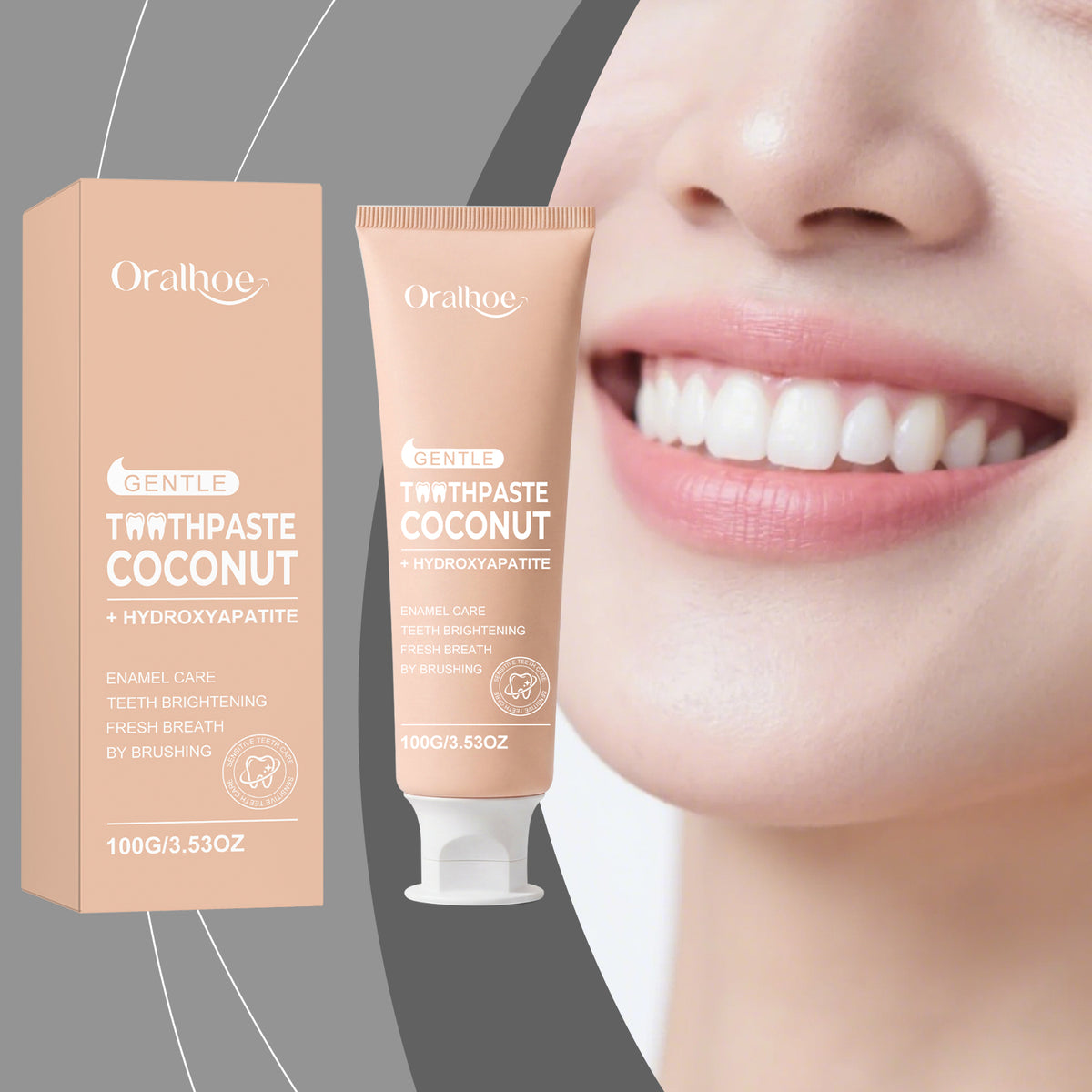 Coconut Whitening Toothpaste 100g
