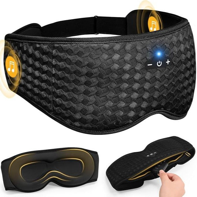Breathable Adjustable Bubble Net Eye Mask for Sleep and Relaxation