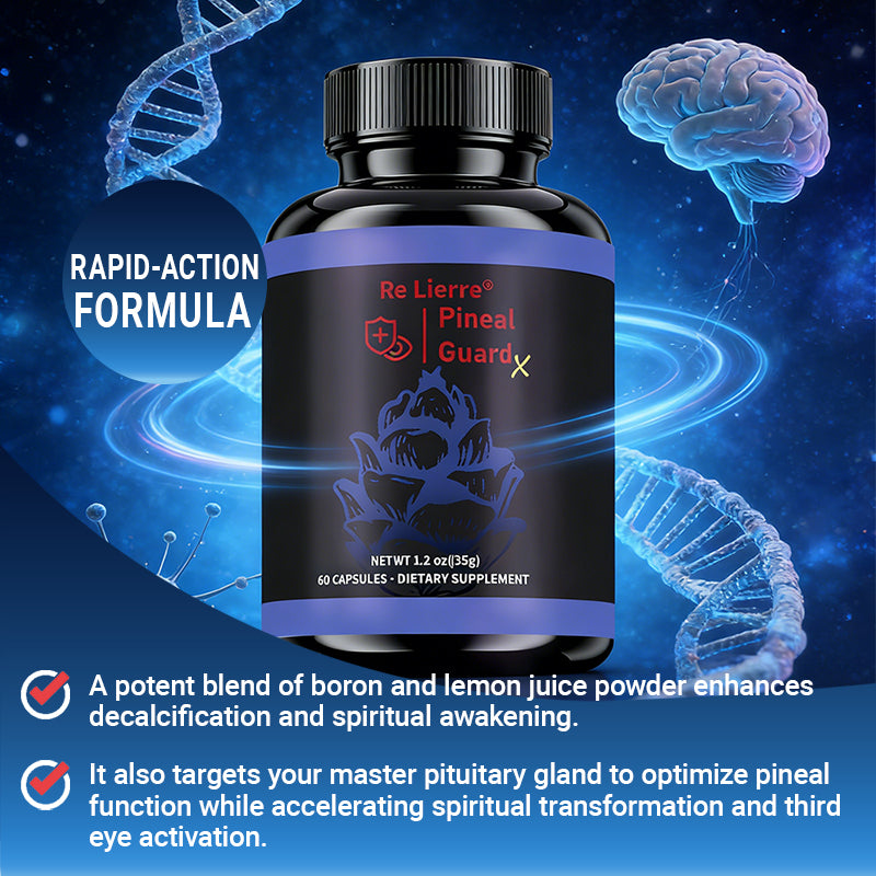 Pineal Guard Brain Support Supplement - Memory & Focus Vitamins - 60 Capsules